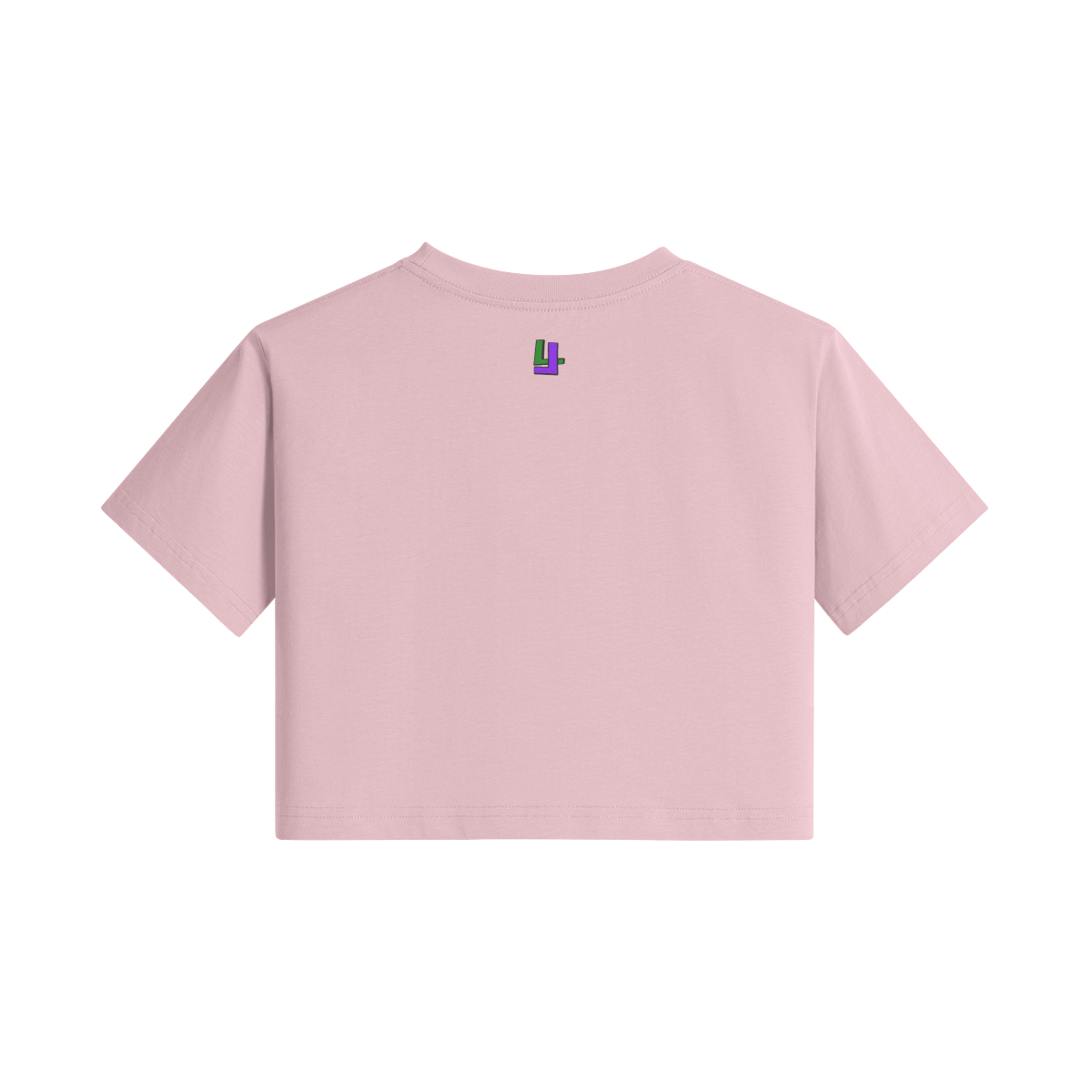 Loud Livin Deuces Crop Top T-shirt