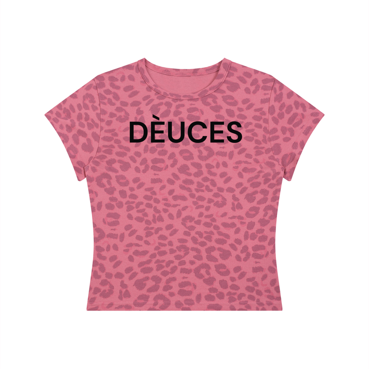 DÈUCES "Wild Jane" Leopard Tee