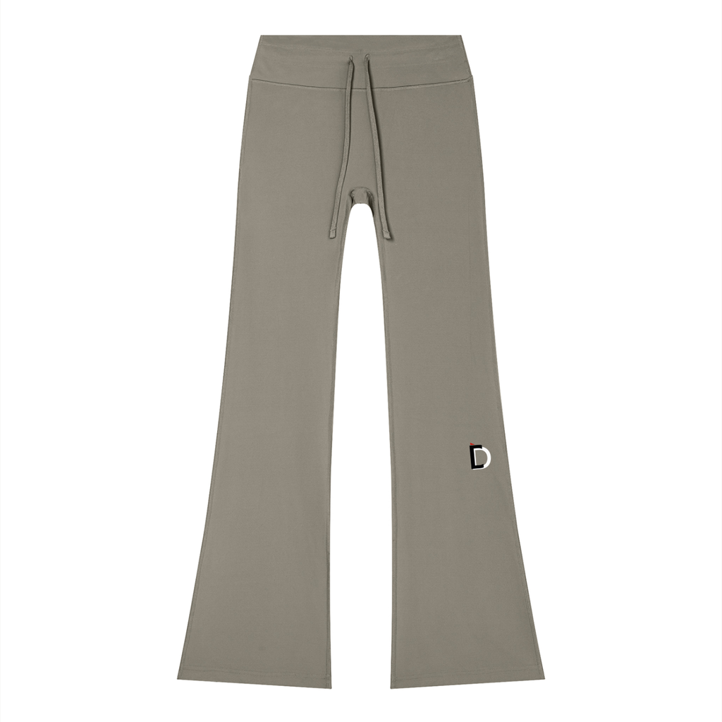 Deuces Super D Flared Drawstring Yoga Pants