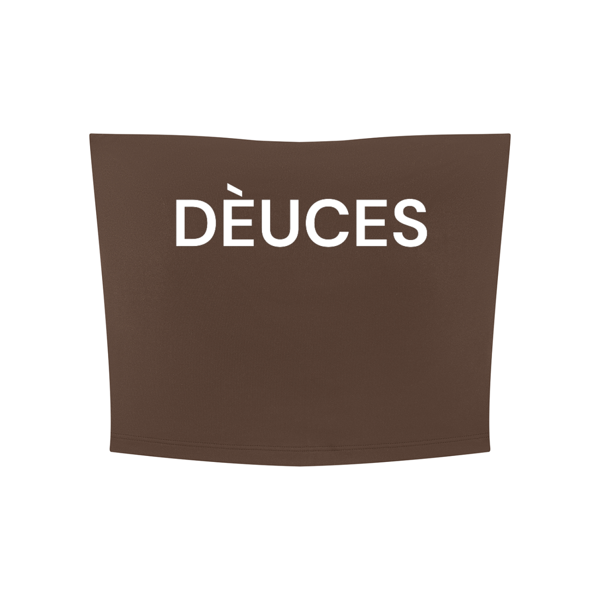 DÈUCES "Classic Jane" Cropped Tube Top