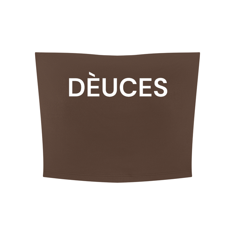 DÈUCES "Classic Jane" Cropped Tube Top