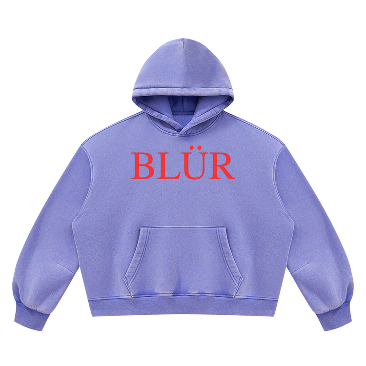 Blǔr abstract  hoodie
