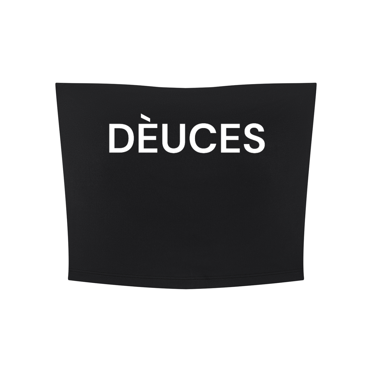 DÈUCES "Classic Jane" Cropped Tube Top