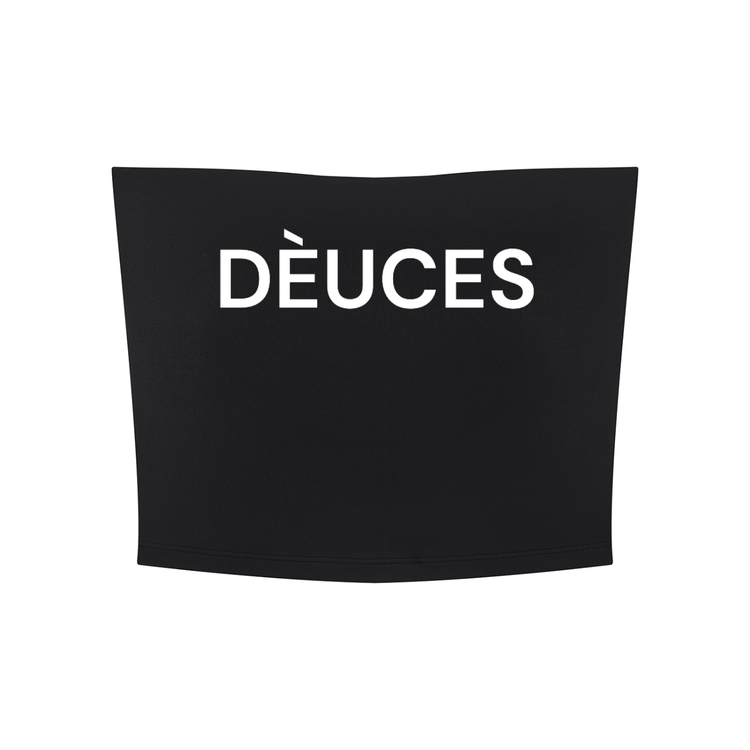 DÈUCES "Classic Jane" Cropped Tube Top