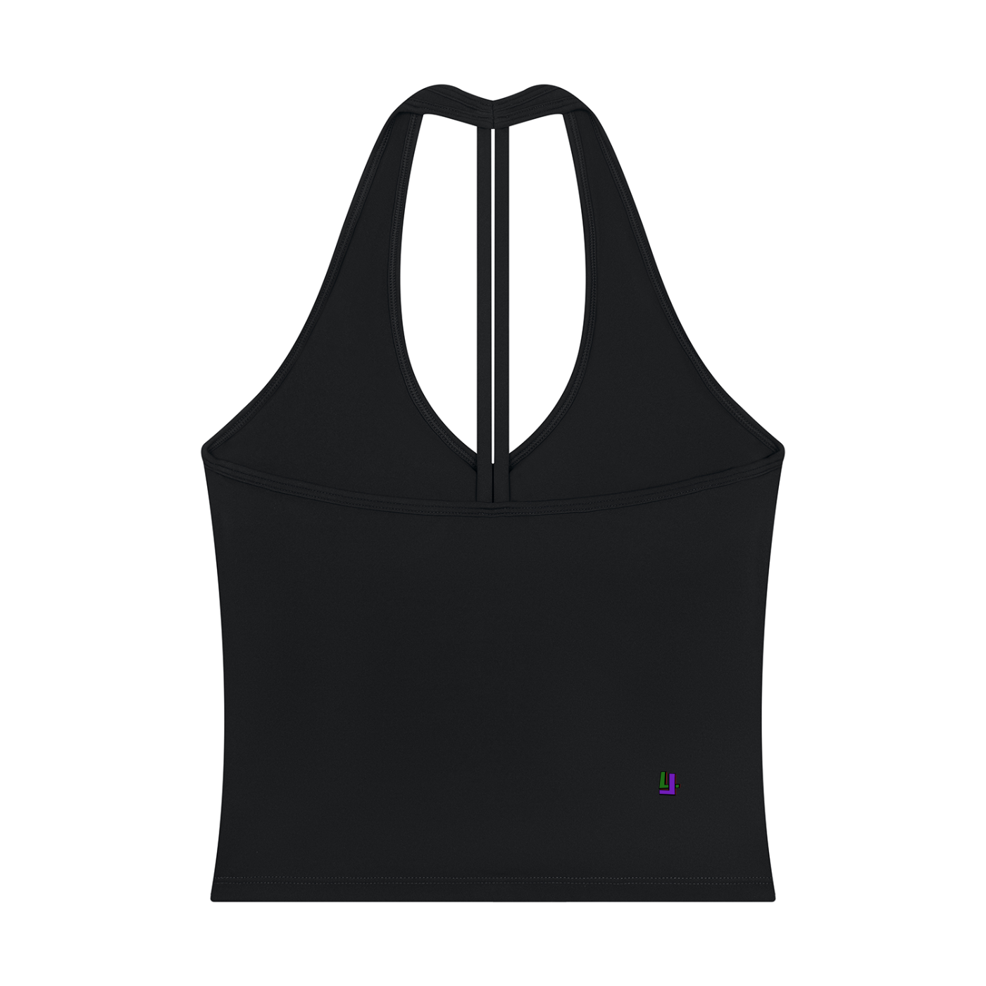 DÈUCES Halter V-Neck  Top