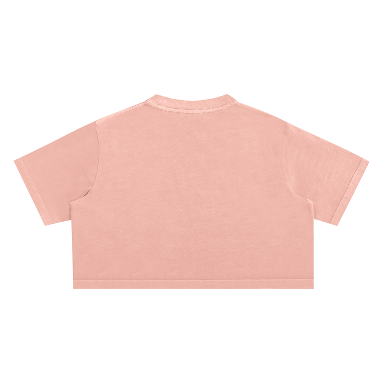 DÈUCES Signature "Plain Jane" Crop Tee