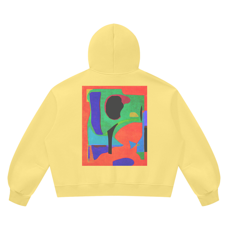 Blǔr abstract  hoodie
