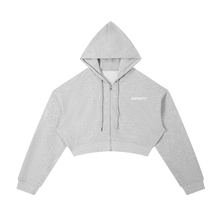 Loud Livin Infinity ♾️ Cropped Hoodie