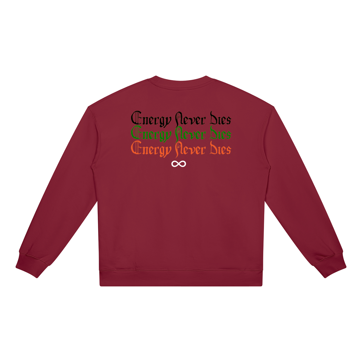 Infinity “Energy Never Dies” Crewneck