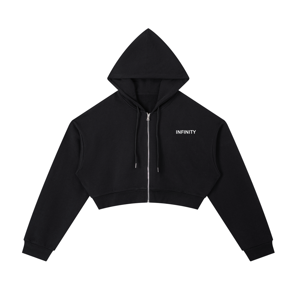 BLUMAGIK Infinity ♾️ Cropped Hoodie