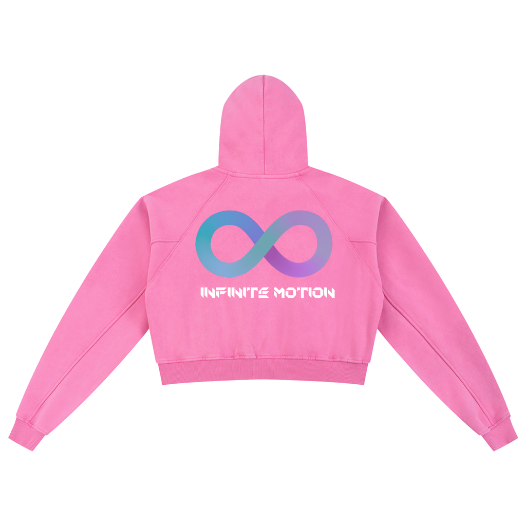 Loud Livin Infinite Motion Cropped Hoodie