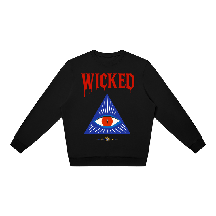 unisex,Daretostare,allseeingeye,pyramid,Wicked,loudlivin,blumagik,sweatshirt,live,loud,liveloud