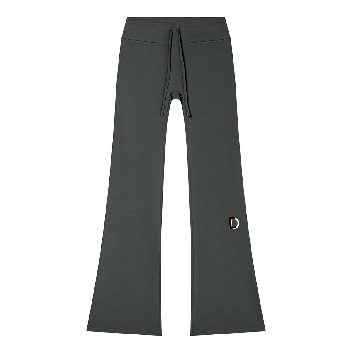 Deuces Super D Flared Drawstring Yoga Pants