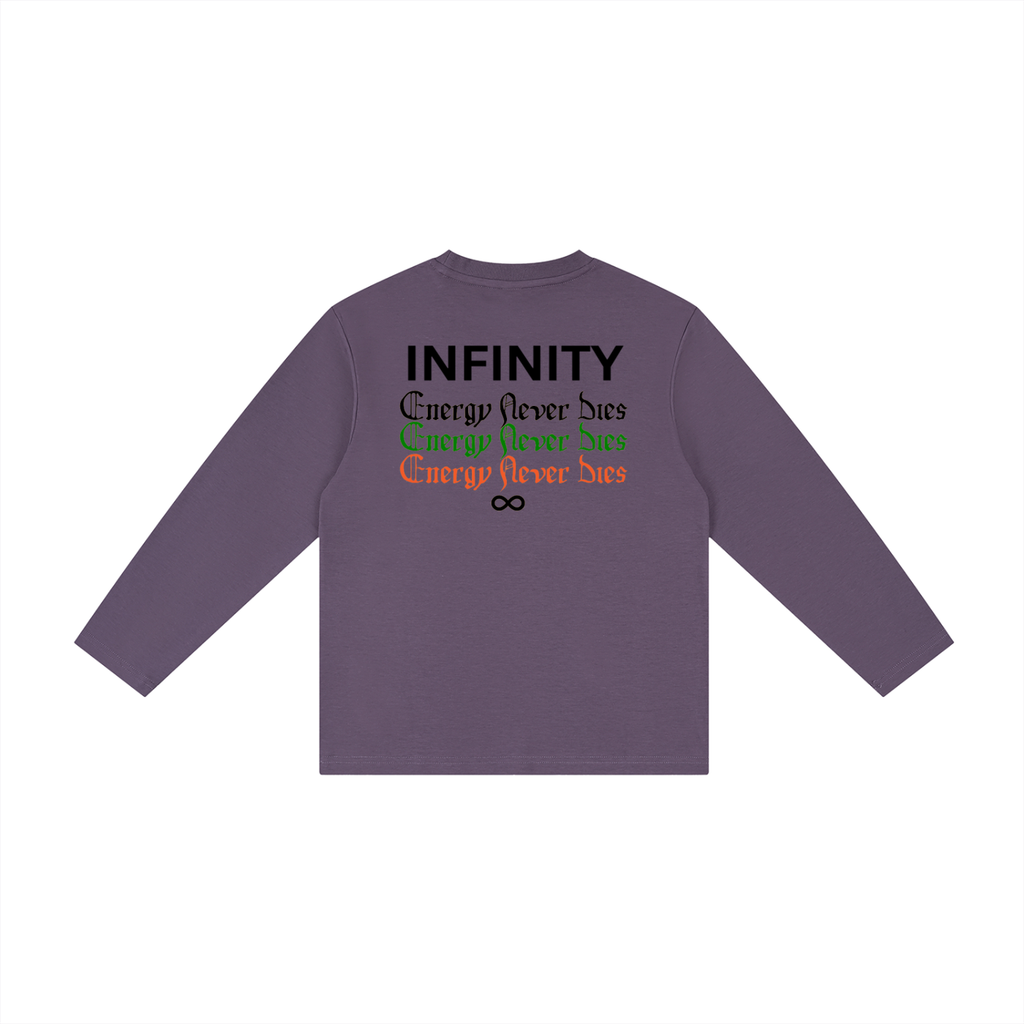 Kid's Drop Shoulder Long Sleeve T-Shirt