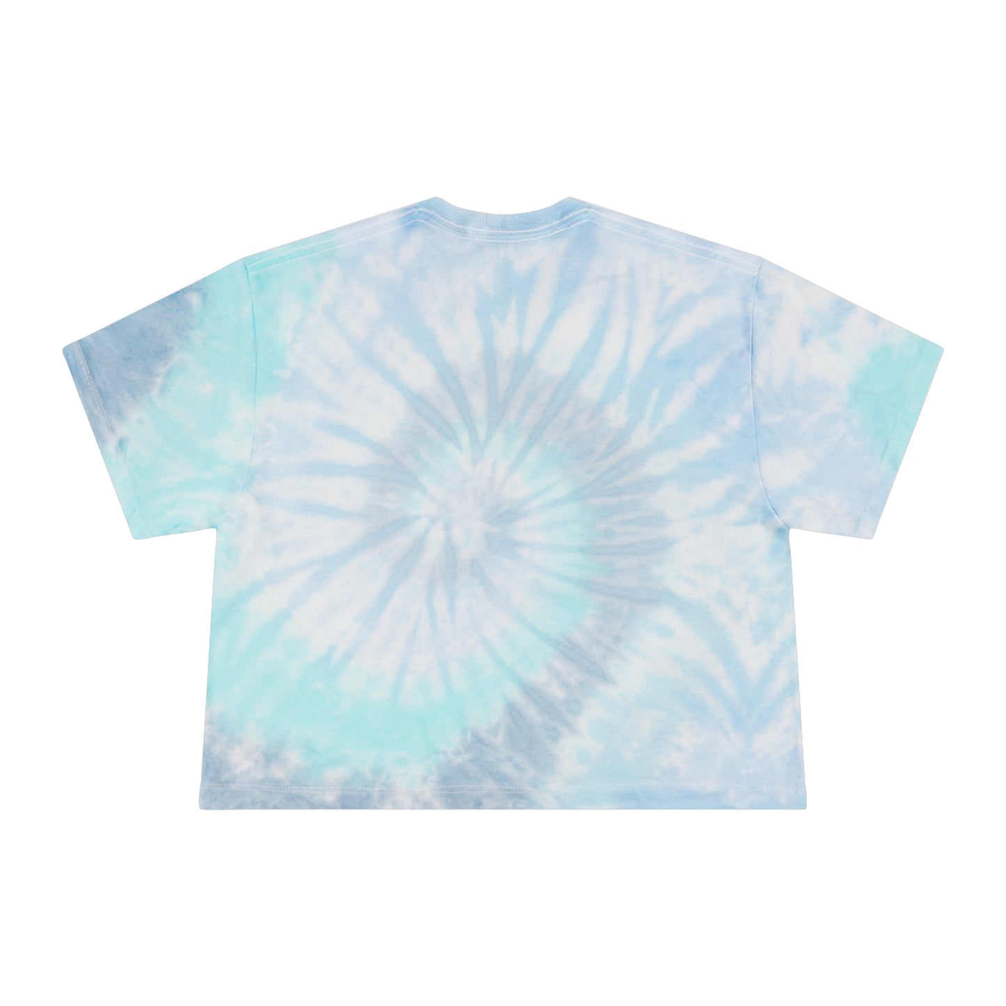 Women's Live Loud Tie-Dye  Cropped Tee