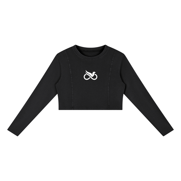 ♾️ INFINITY Phoenix Limitless Crop Sweatshirt