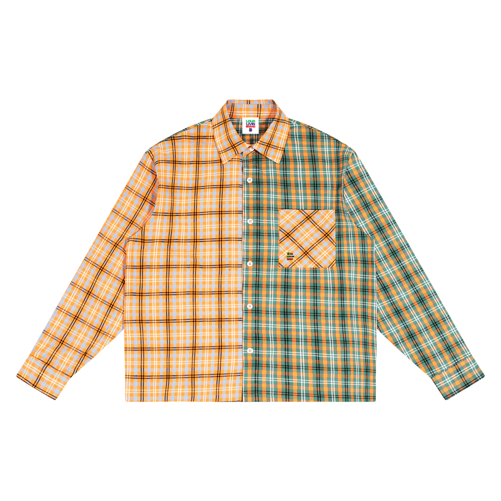 Loud Livin Plaid Button Up