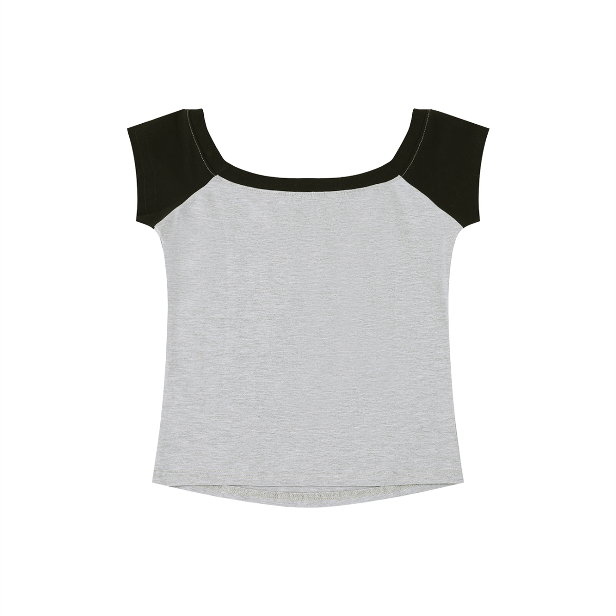 DÈUCES "Pretty Jane"Color Block T-Shirt