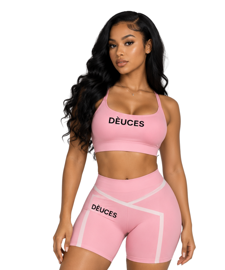 DÈUCES "Elite" yoga shorts