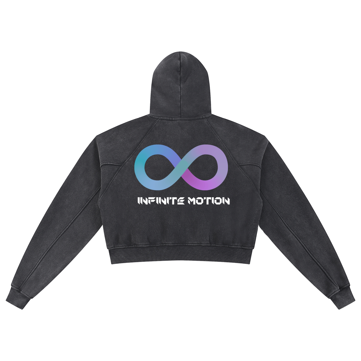 Loud Livin Infinite Motion Cropped Hoodie