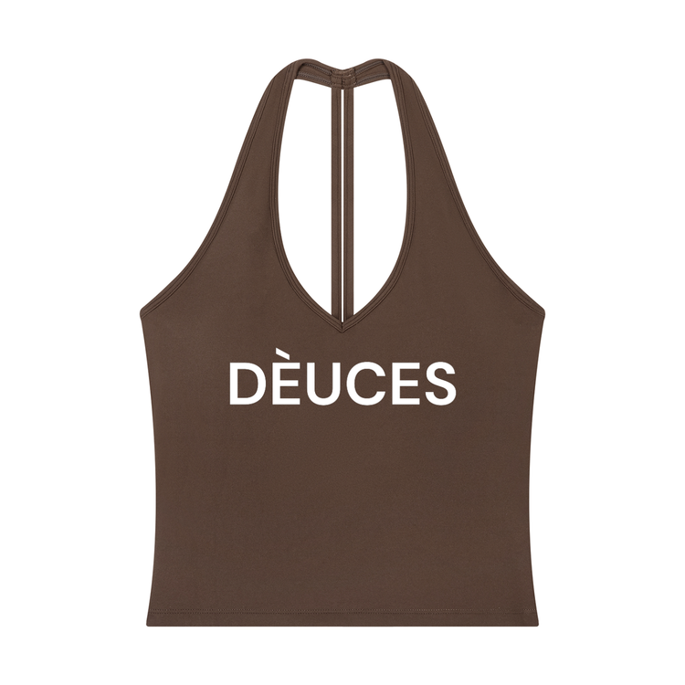 DÈUCES Classic V-Neck  Top