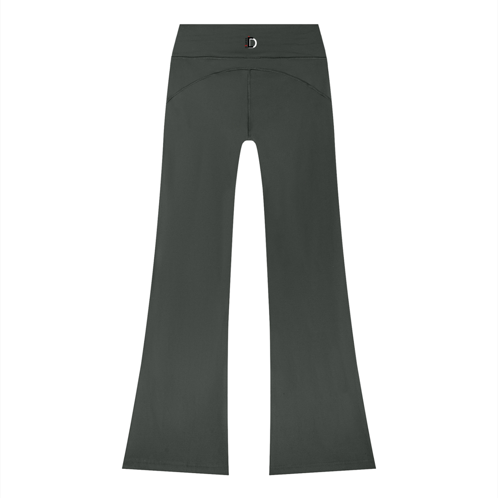 Deuces Super D Flared Drawstring Yoga Pants