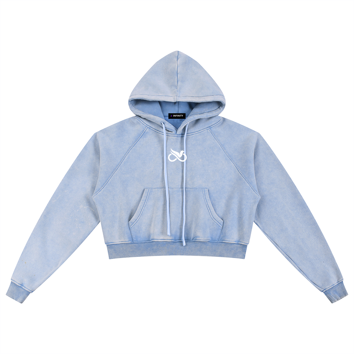 Loud Livin Infinite Motion Cropped Hoodie