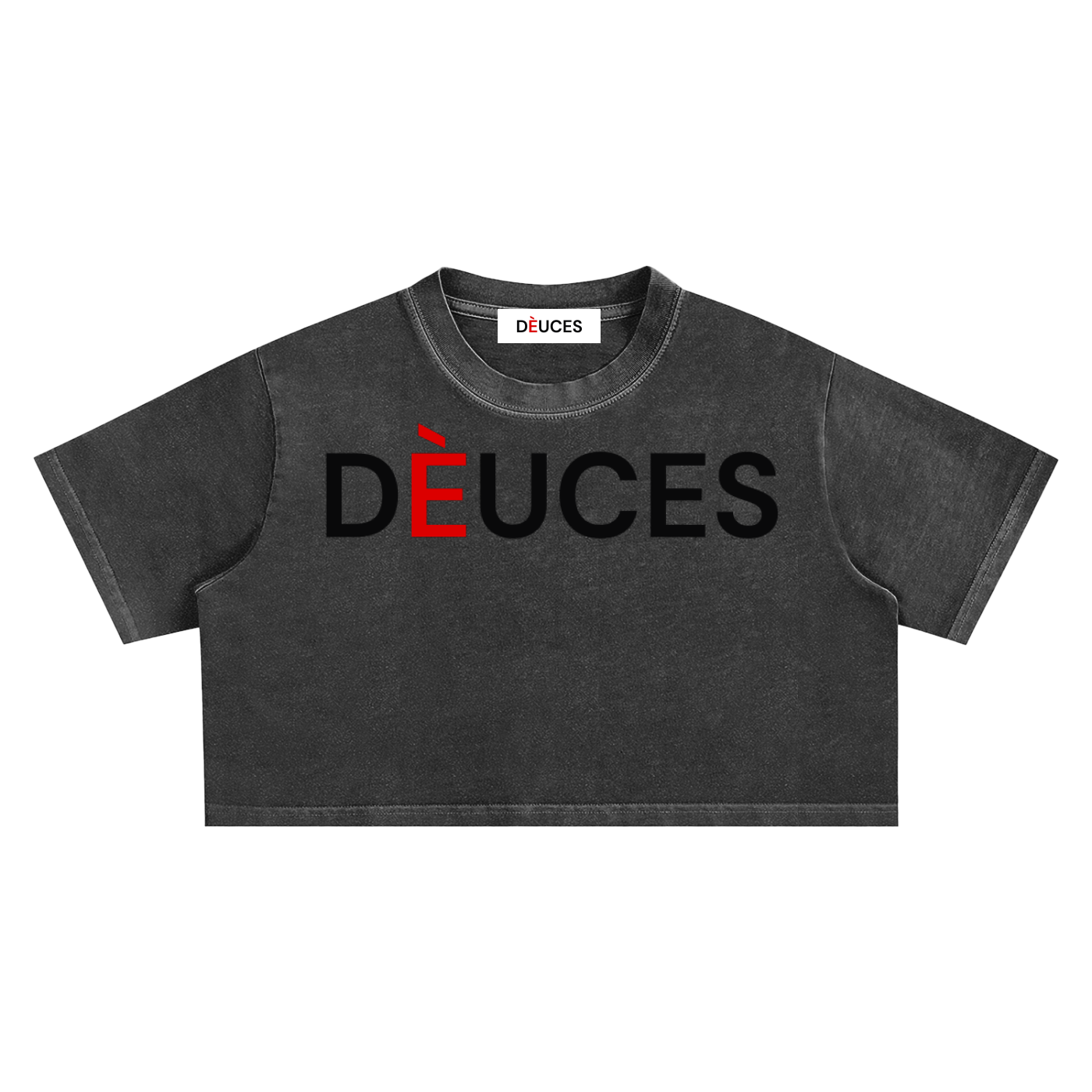 DÈUCES Signature Crop Tee