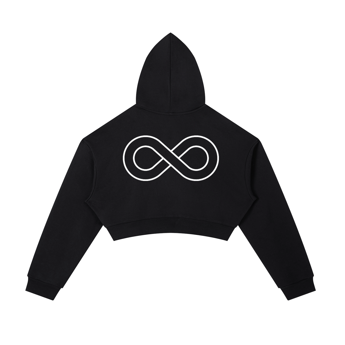 BLUMAGIK Infinity ♾️ Cropped Hoodie