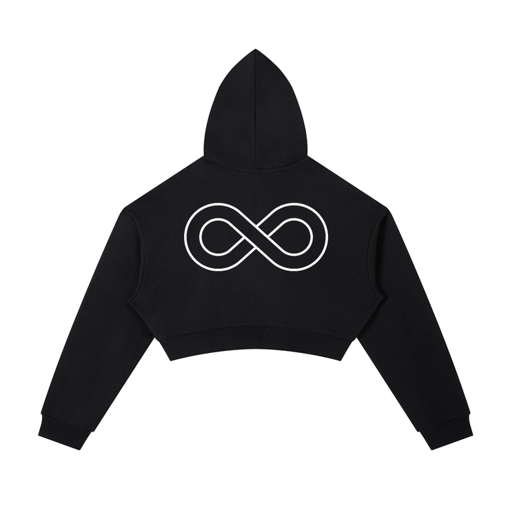 Loud Livin Infinity ♾️ Cropped Hoodie