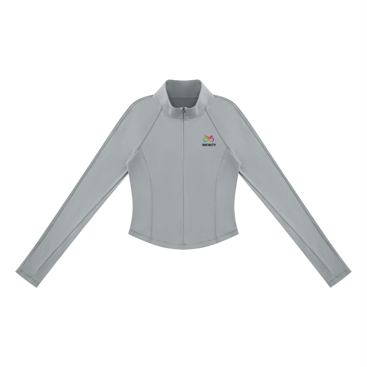 Women's Quarter-Zip Yoga T-Shirt