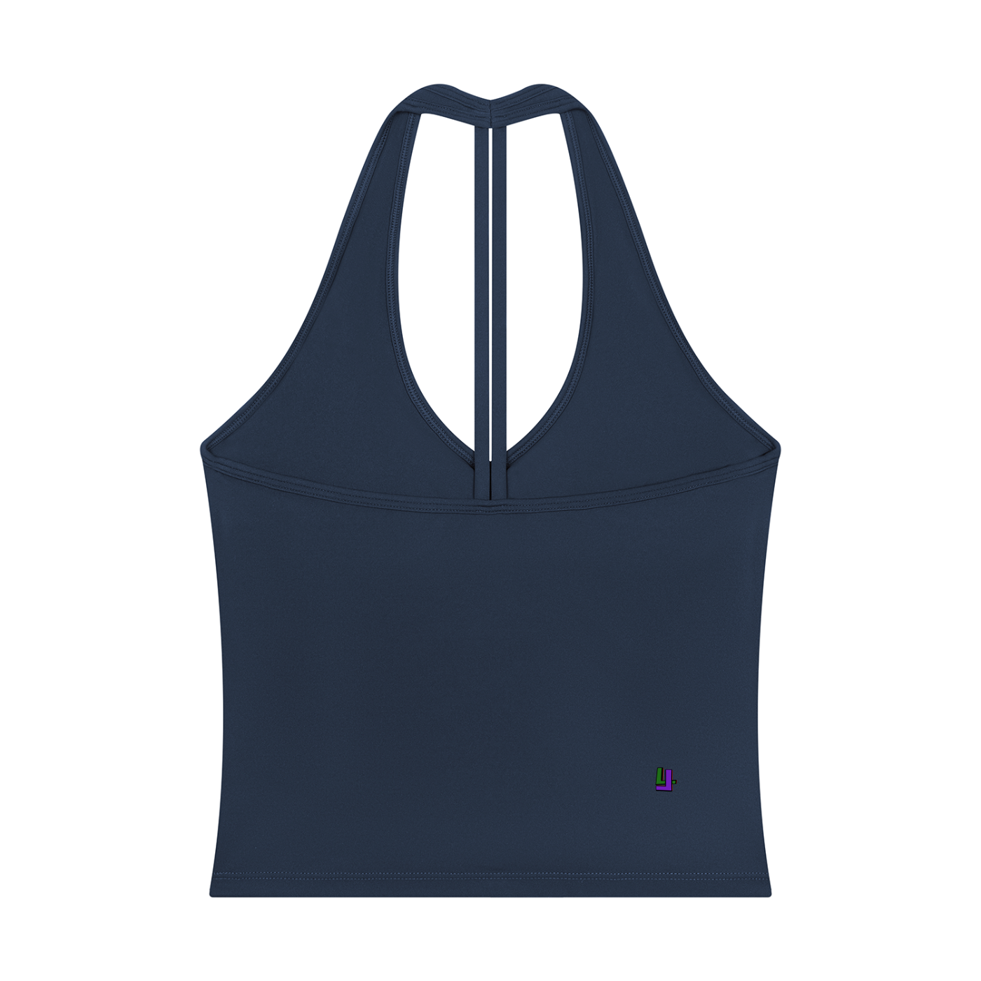 DÈUCES Halter V-Neck  Top