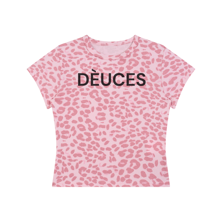 DÈUCES "Wild Jane" Leopard Tee