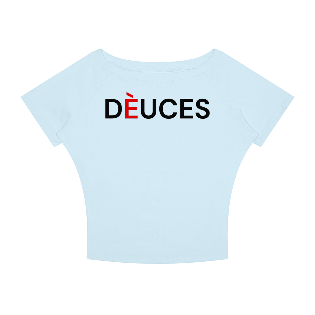 DÈUCES Boatneck Raglan T-Shirt