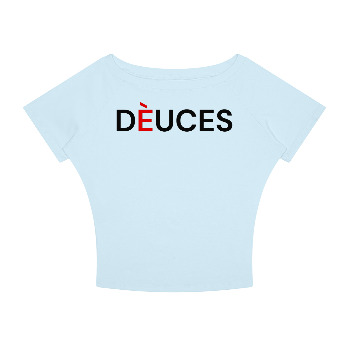 DÈUCES Boatneck Raglan T-Shirt