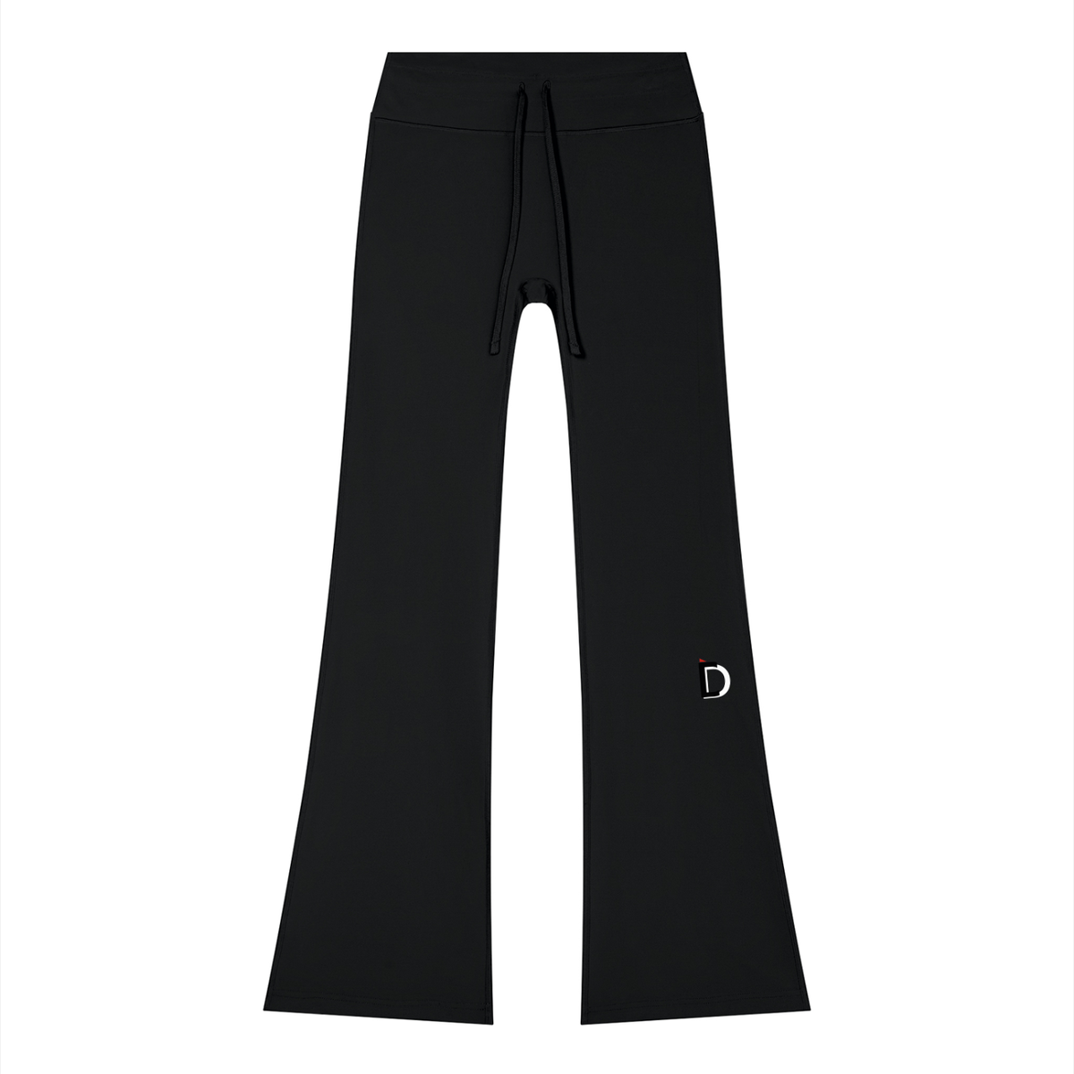 Deuces Super D Flared Drawstring Yoga Pants