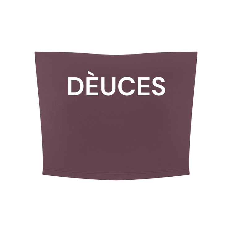 DÈUCES "Classic Jane" Cropped Tube Top