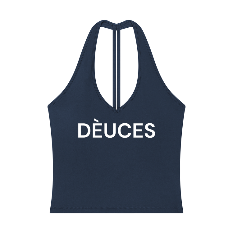 DÈUCES Classic V-Neck  Top