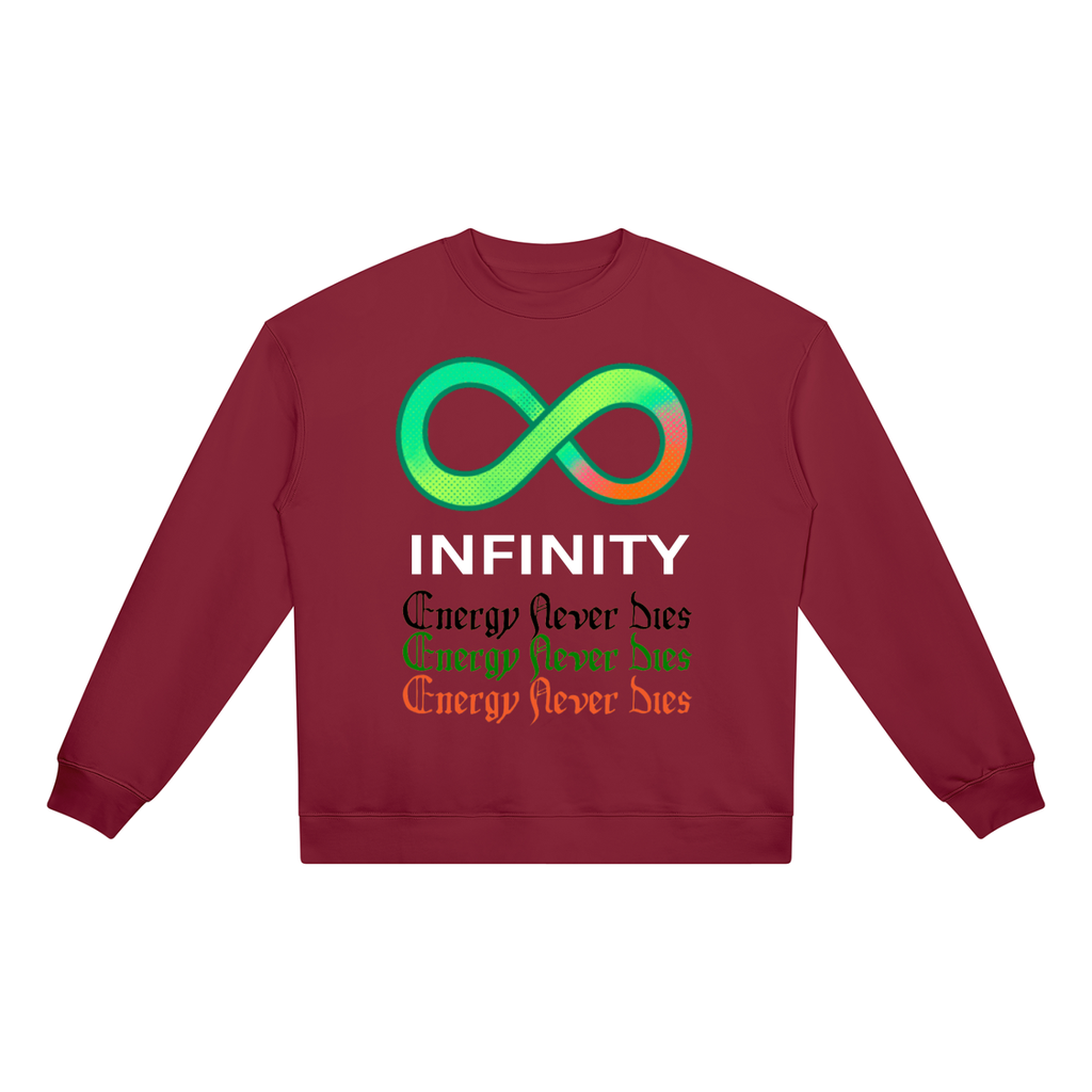 Infinity “Energy Never Dies” Crewneck
