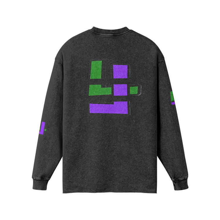 "2 Loud Dummy"  Faded Sweatshirt