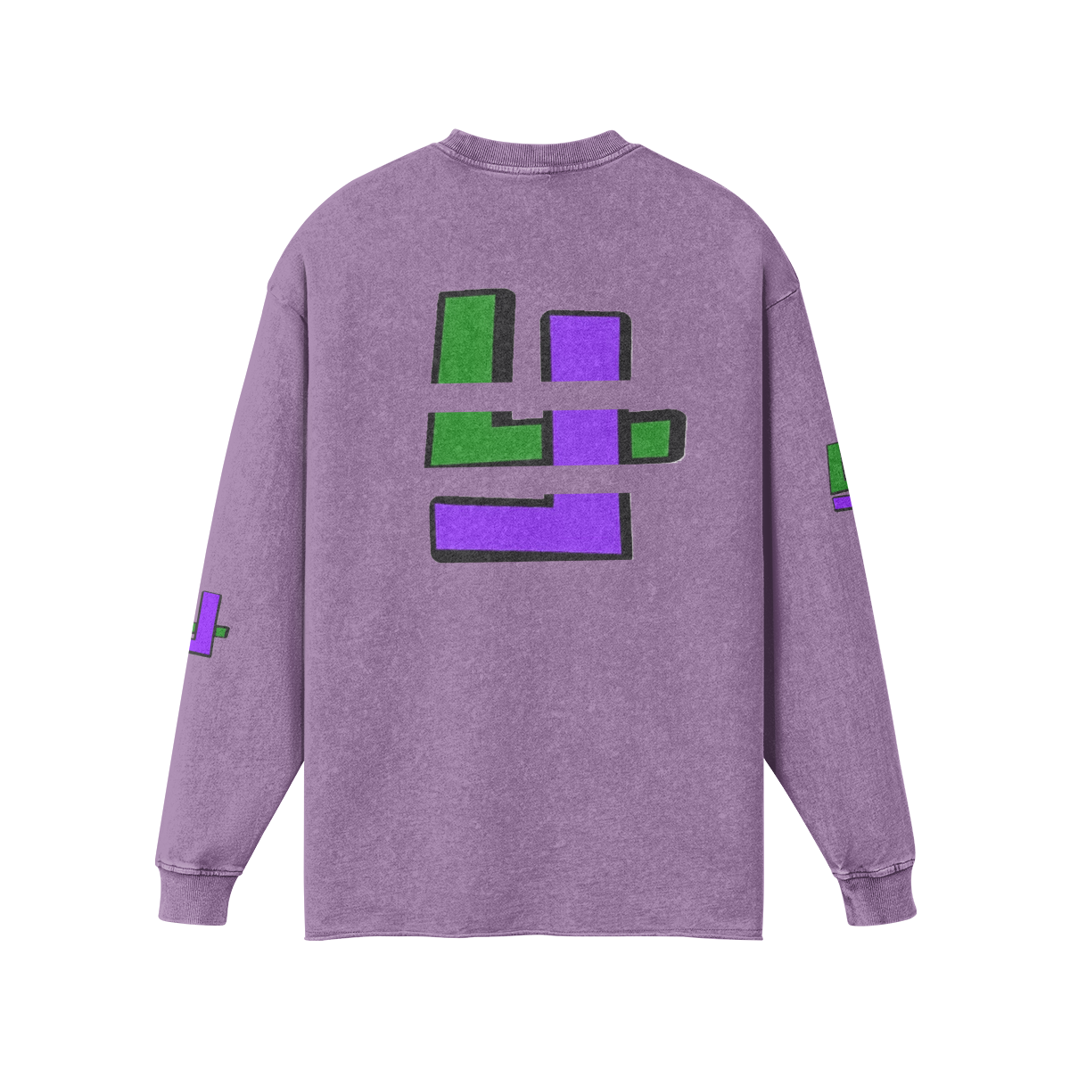 "2 Loud Dummy"  Faded Sweatshirt