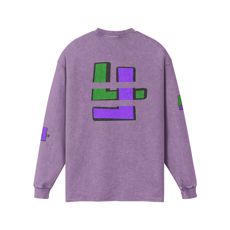"2 Loud Dummy"  Faded Sweatshirt