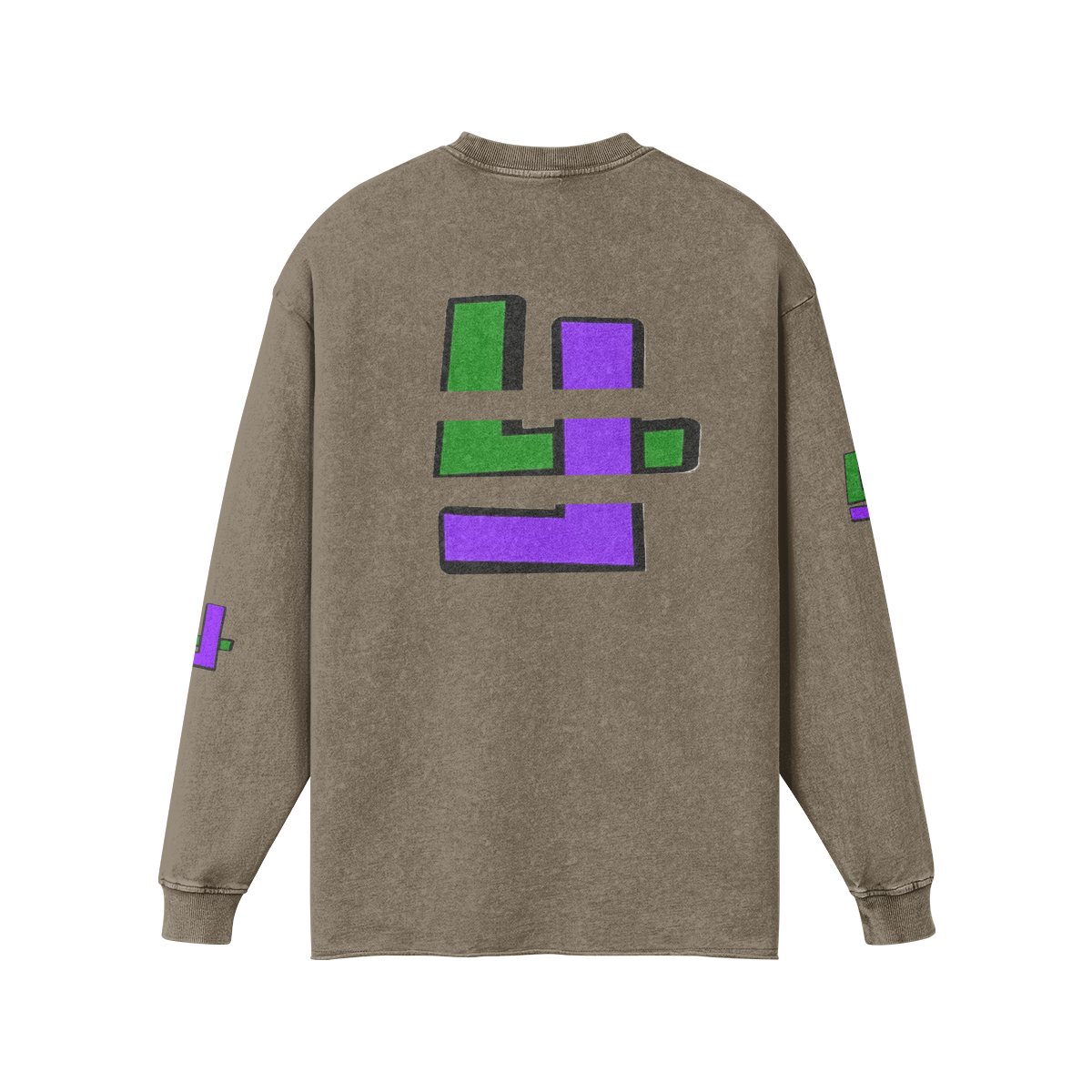 "2 Loud Dummy"  Faded Sweatshirt