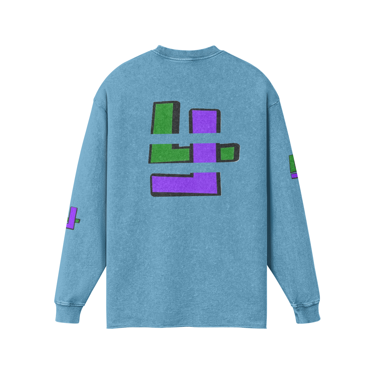 "2 Loud Dummy"  Faded Sweatshirt