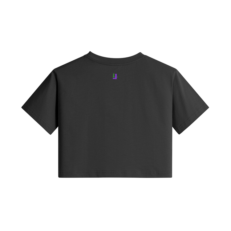 Loud Livin Deuces Crop Top T-shirt