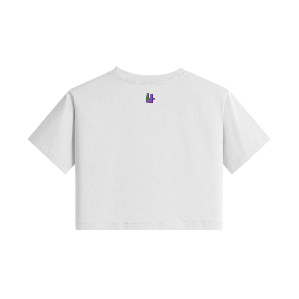 Loud Livin Deuces Crop Top T-shirt