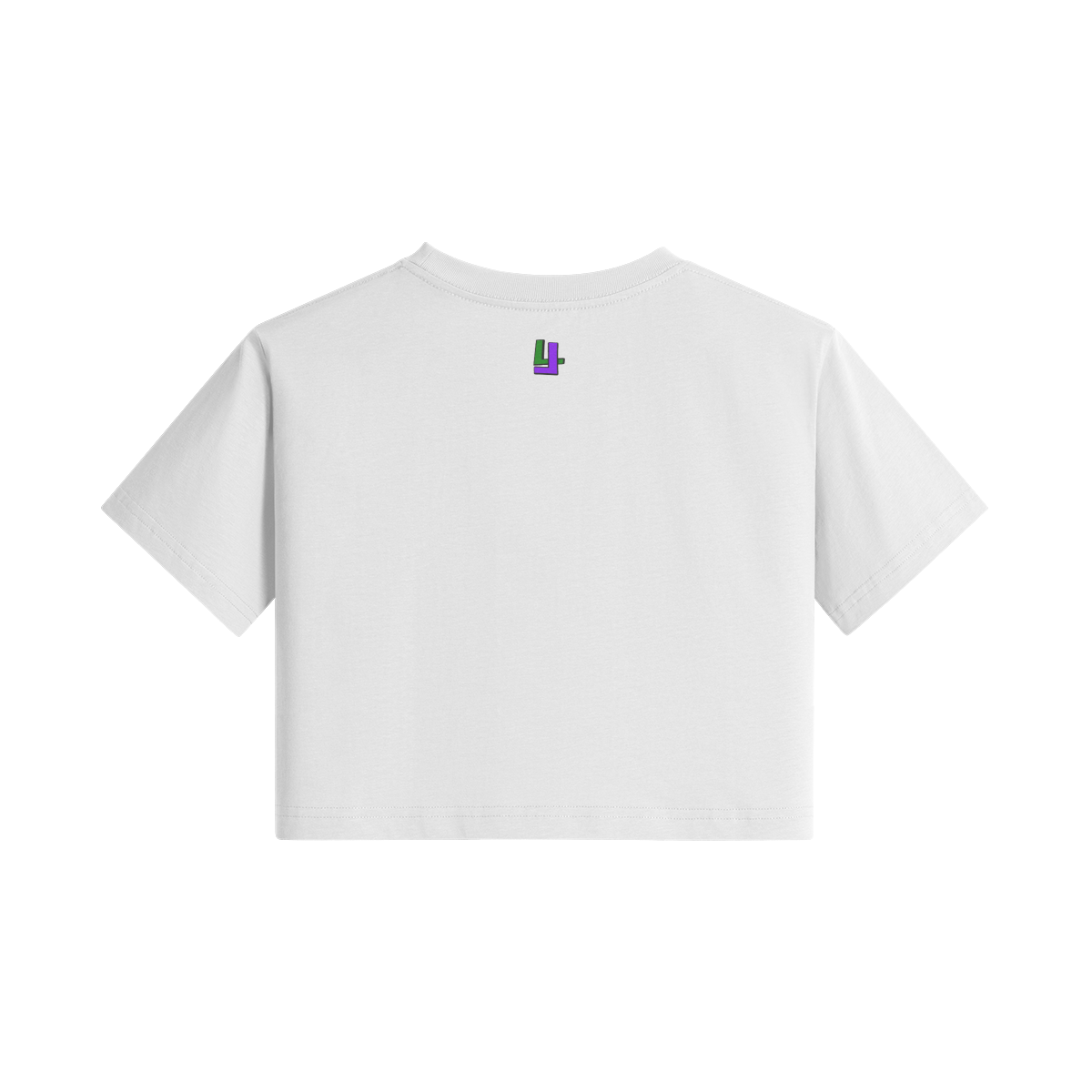 Loud Livin Deuces Crop Top T-shirt