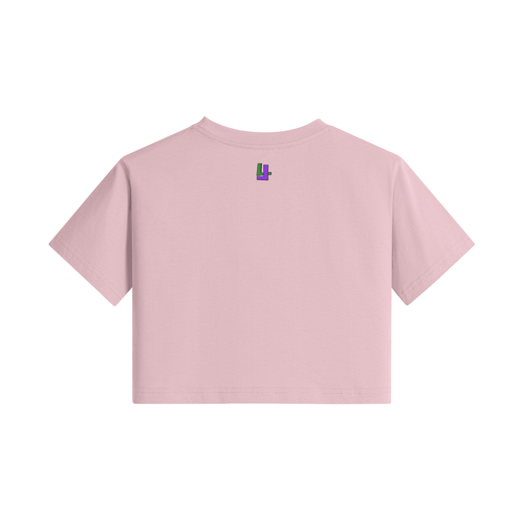 Loud Livin Deuces Crop Top T-shirt