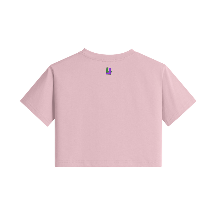 Loud Livin Deuces Crop Top T-shirt