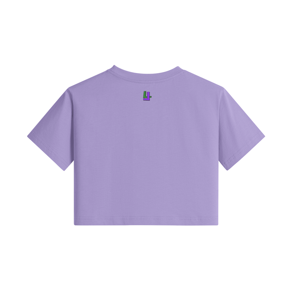 Loud Livin Deuces Crop Top T-shirt